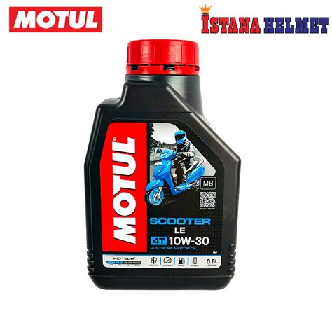 Jual Oli Motul Scooter Le 4t 10w 30 Original Shopee Indonesia