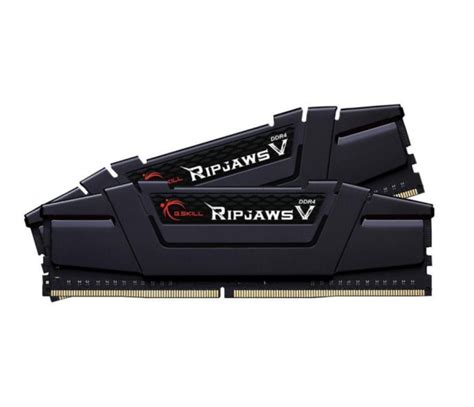 G SKILL 8GB 2x4GB 3200MHz CL16 Ripjaws V Black Pamięci RAM DDR4