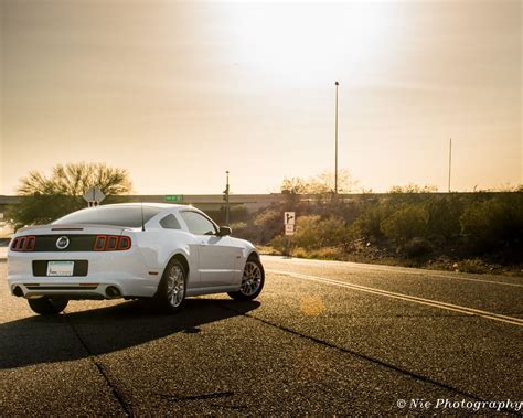 Download Wallpaper 1280x1024 Ford Mustang Ford Car Back View