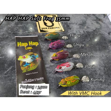 jual hap hap lure   thailand shopee indonesia