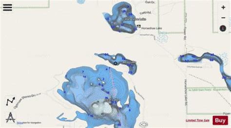 Bear Lake Fishing Map | Nautical Charts App