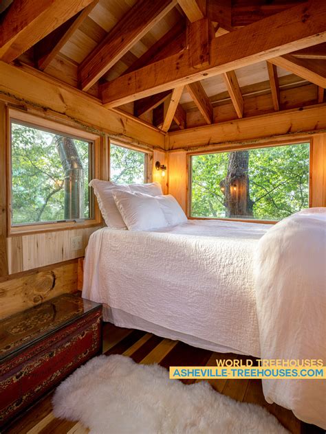 Asheville Tree House Builders Shinrin Yoku Treehouse Sweet Dreams Are