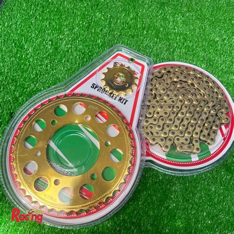 Chain Sprocket Set Sniper Mx King Fz Thailand Gold Shopee