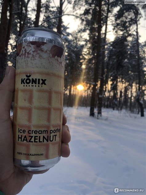 Пивной напиток Konix Brewery Ice cream porter PLOMBEER - «Пломбирный ...