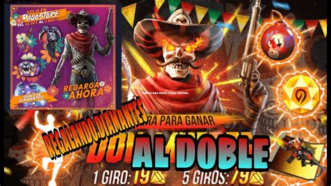 Free Fire Regalando La Recarga Al Doble De Diamantes Al Q Gane La Sala