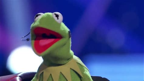 Kermit The Frog On The Masked Singer Singing You Make My Dreams Come