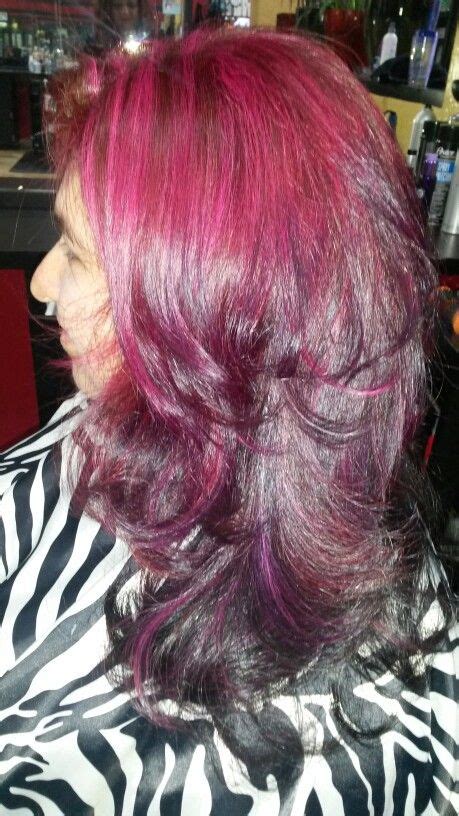 My Totally Rockin Magenta And Purple Hair Color Hair Color Purple