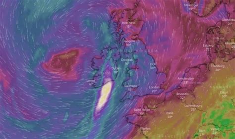 Uk Storm Warning Tornado Threat As Hurricane Force Winds Lash Britain