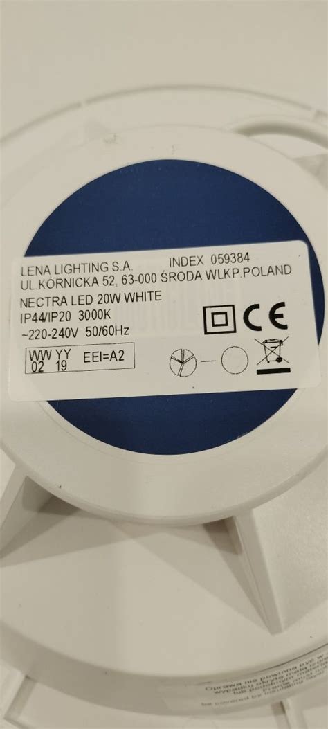 Oprawa Sufitowa Nectra Led Ip W P Ock Olx Pl