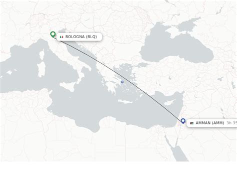 Direct Non Stop Flights From Bologna To Amman Schedules