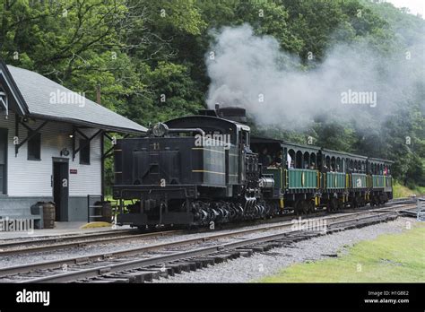 West Virginia Cass Historic Cass Scenic Railroad Stock Photo Alamy