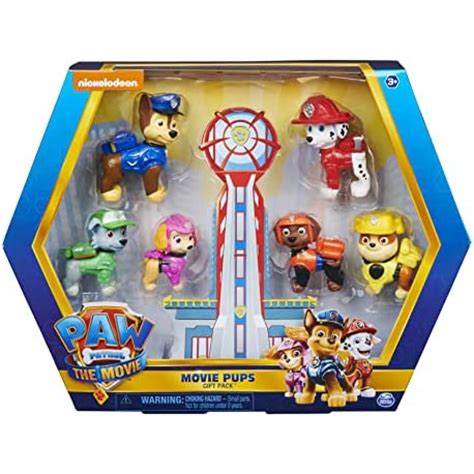 PAW Patrol, Movie Pups Gift Pack with 6 Collectible Toy