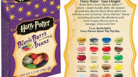 Jelly Belly Flavors Harry Potter