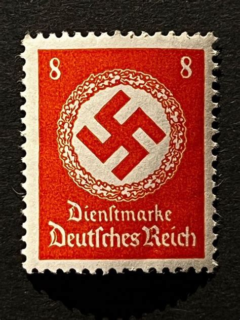 Dr Briefmarke Dritten Deutschen Reiches Francobollo Re Kaufen