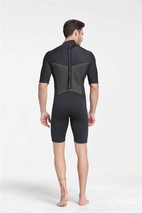 Safemax Traje De Neopreno Corto Para Hombre De Pulgadas Traje De