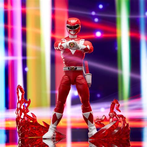 Power Rangers Lightning Collection Remastered Mighty Morphin Red Ranger 6 Inch Action Figure