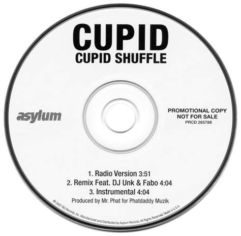 Cupid - Cupid Shuffle (2007, CD) | Discogs