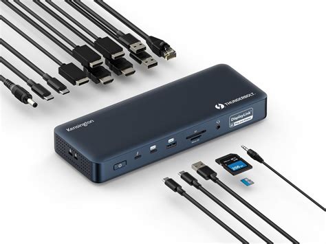 Kensington Sd T Eq Thunderbolt Quad K Gbps Dock With