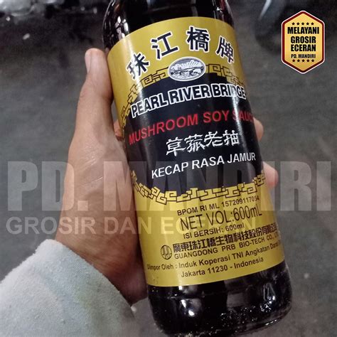 Jual Pearl River Bridge Mushroom Soy Sauce Kecap Rasa Jamur Ml