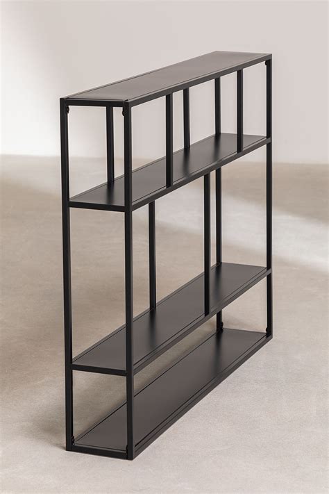 Modular Metal Wall Shelving Unit Thura 120 Cm Estanterias Pared