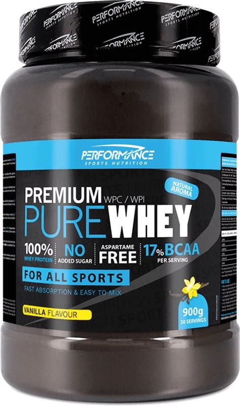 Pure Whey Vanilla 900 Gram Performance Whey Protein