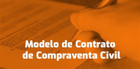 Modelo De Contrato De Compraventa Civil Contratos Y Modelos De Contratos