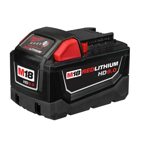 Milwaukee M Redlithium High Demand Battery Pack Black