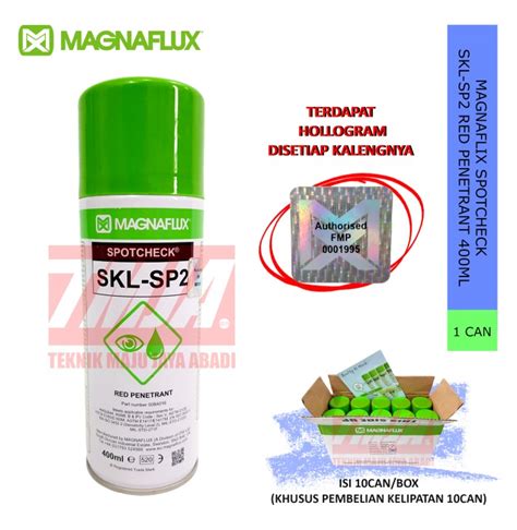 Jual Magnaflux Spotcheck Skl Sp Red Penetrant Jakarta Barat Teknik