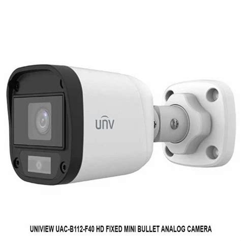 Day And Night Mp Uniview Uac B F Hd Fixed Mini Bullet Analog