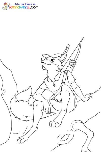 Dibujos De Robin Hood Para Colorear