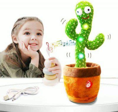 Dancing Talking Cactus Plush Toy For Baby Mimicking Singing Repeating