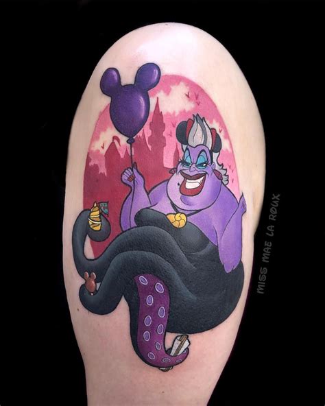 Ursula tattoo - The Little Mermaid - Disney villain tattoos Time ...