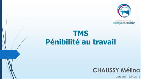 Pdf Tms P Nibilit Au Travail Cdg Bzh Formation Gestes Et