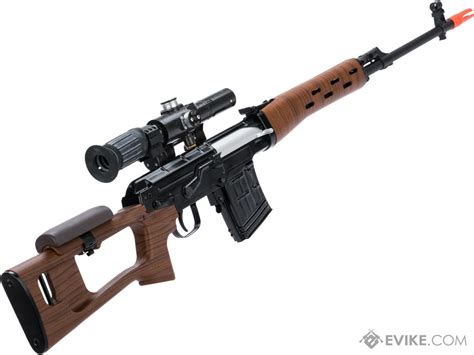 We Tech Svd Airsoft Gas Blowback Sniper Rifle Type Imitation Wood