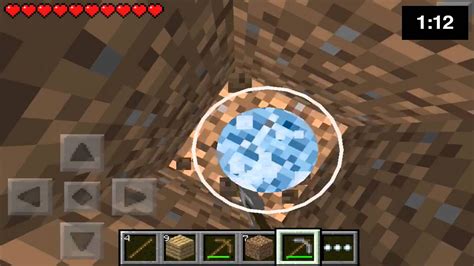 Minecraft Pe Finding And Mining Diamonds In Less Than 5 Minutes Youtube