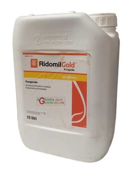 RIDOMIL GOLD R LIQUIDO 10 Lt Aceti Srl