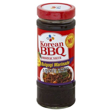 Cj Marinade Bulgogi Korean Bbq Original Sauce