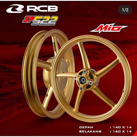 Jual Velg Rcb Sp Palang Mio Sporty Mio Soul Nouvo Lebar