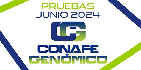 Nuevas pruebas genéticas CONAFE Junio 2024 Evaluación Tradicional y