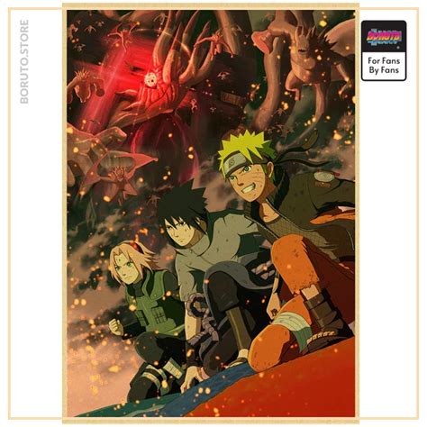 Naruto Posters Team 7 Poster Nrtm1907 Boruto Store