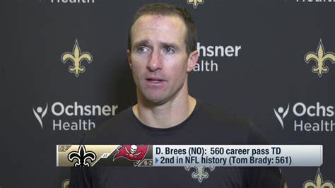 New Orleans Saints quarterback Drew Brees reacts to potentially getting ...