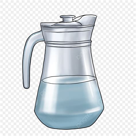 Water Kettle Hd Transparent, Kettle Jug Home Cool Water, Kettle, Jug, Household PNG Image For ...