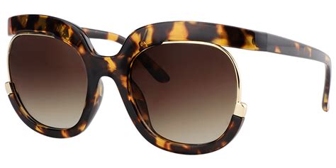 Chic Round Tortoise Sunglasses│vooglam Sunglasses Online