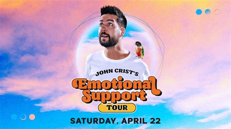 John Crist: Emotional Support Tour | Savannahcivic