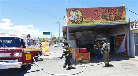 Incendio en local de pollos de la Campesina movilizó a bomberos