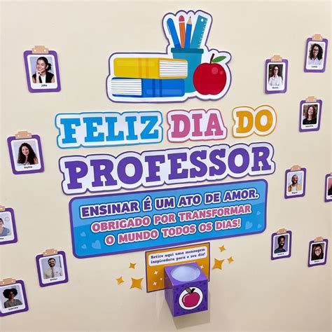 Painel Dia Do Professor Imprima Atividades