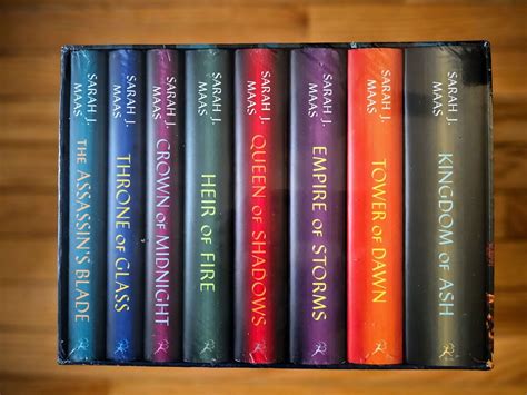 Throne Of Glass Box Set By Sarah J Maas Box Set Hardcover