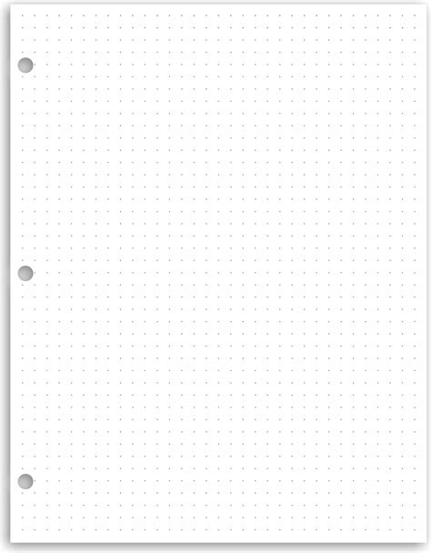 Amazon Pure Dot Grid Premium Heavyweight Letter 3 Hole Punched