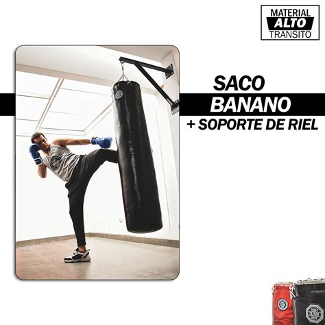 Saco banano 1 60m Soporte de riel Fight Outlet Perú