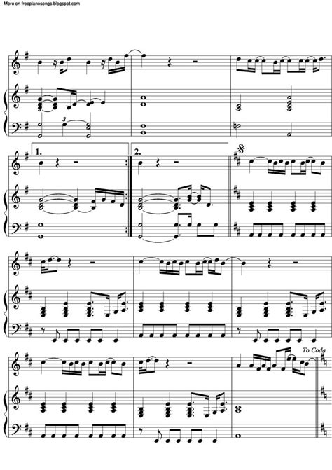 Trouble free sheet music by Coldplay | Pianoshelf